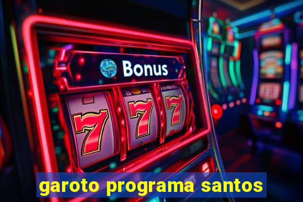 garoto programa santos